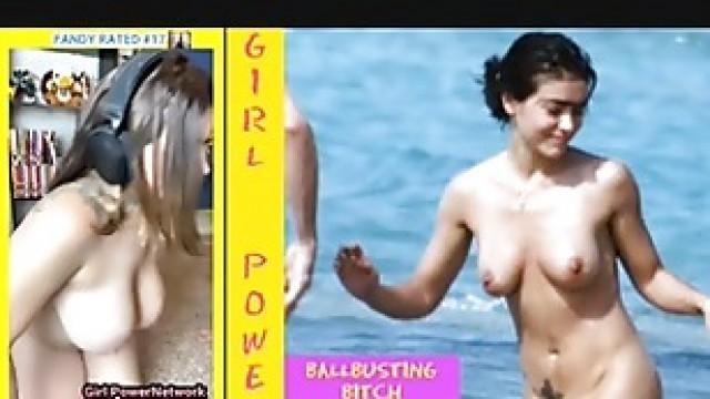 Naked Bitches Alyssa Milano & Fandy Blowjob. Girl Power